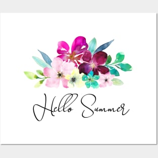 Hello summer design Posters and Art